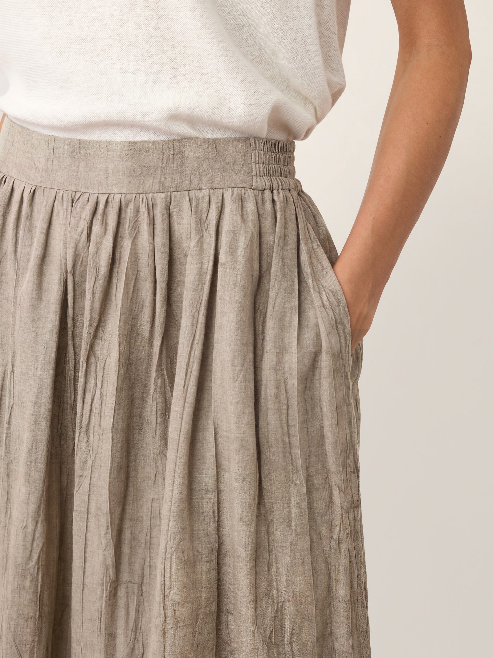 Fashionista Heaven Lyocell Pleated Skirt — Beatrix