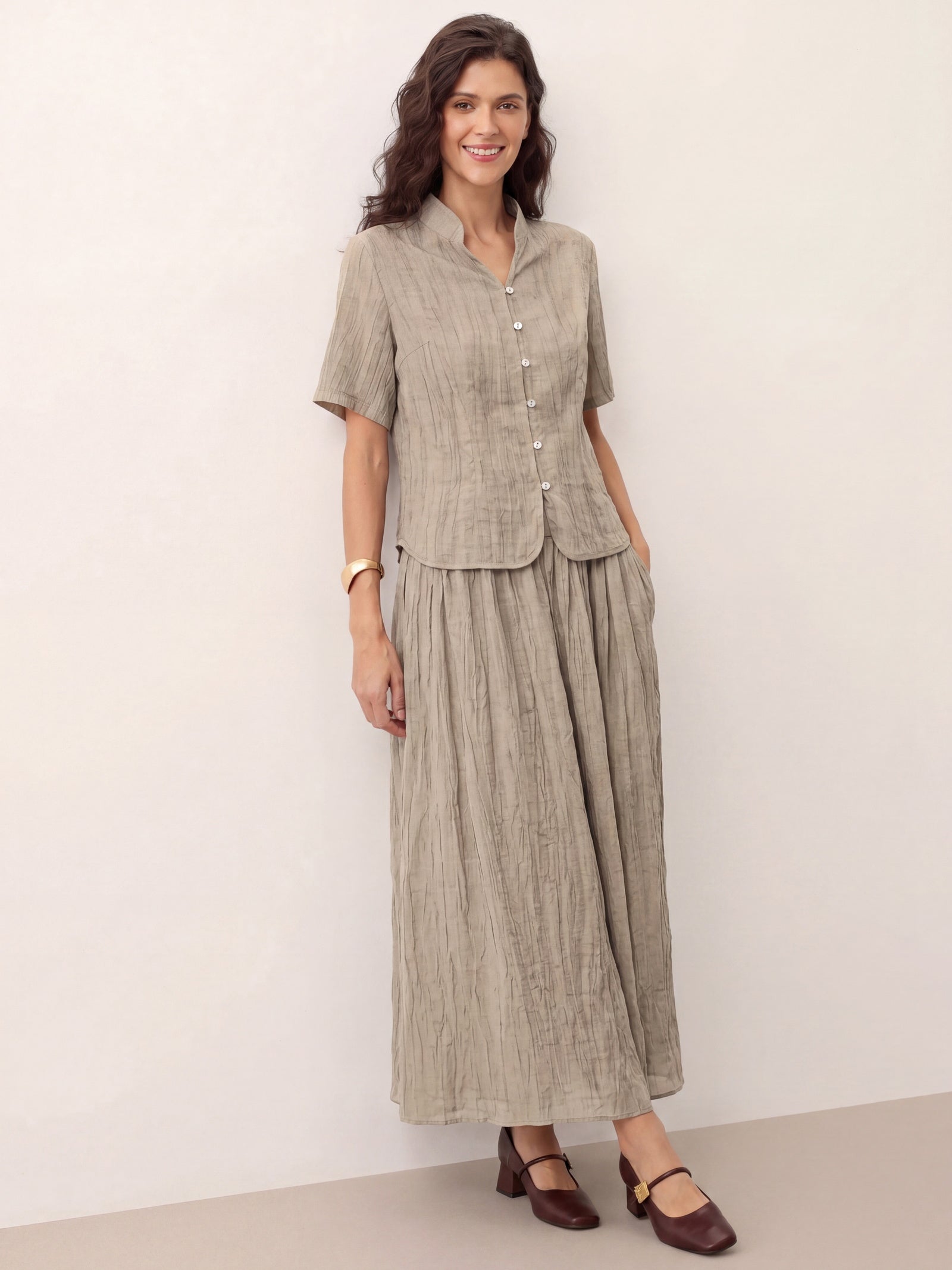 Fashionista Heaven Lyocell Pleated Skirt — Beatrix