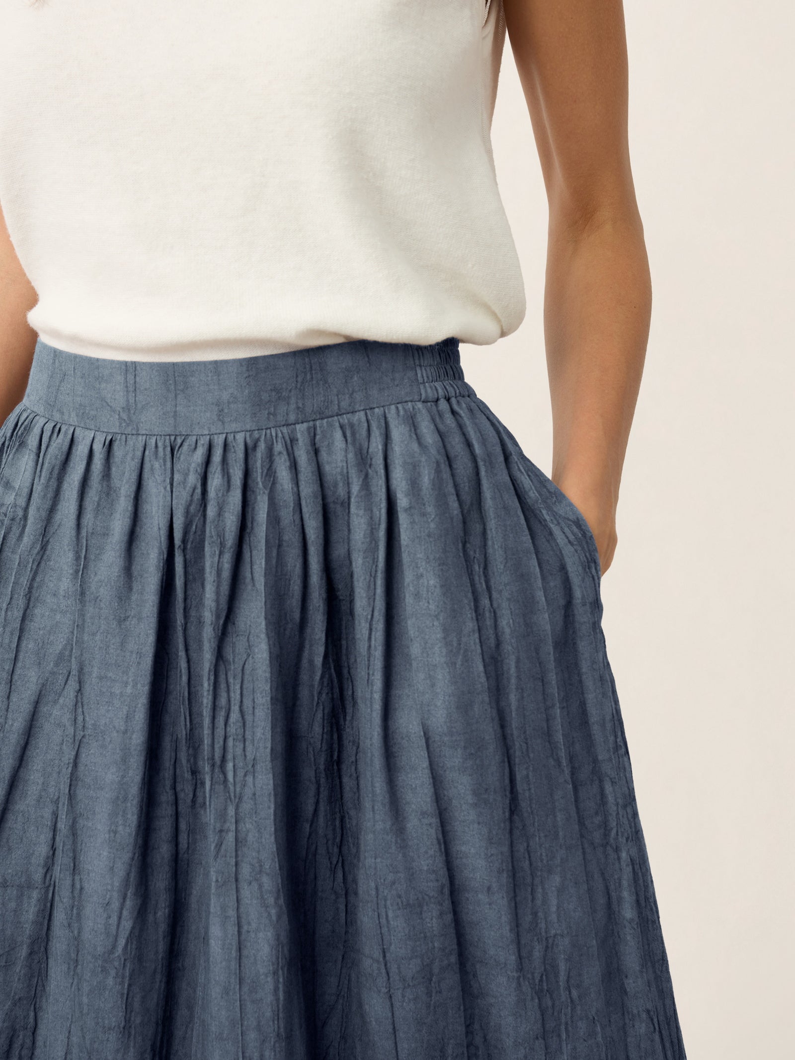 Fashionista Heaven Lyocell Pleated Skirt — Beatrix