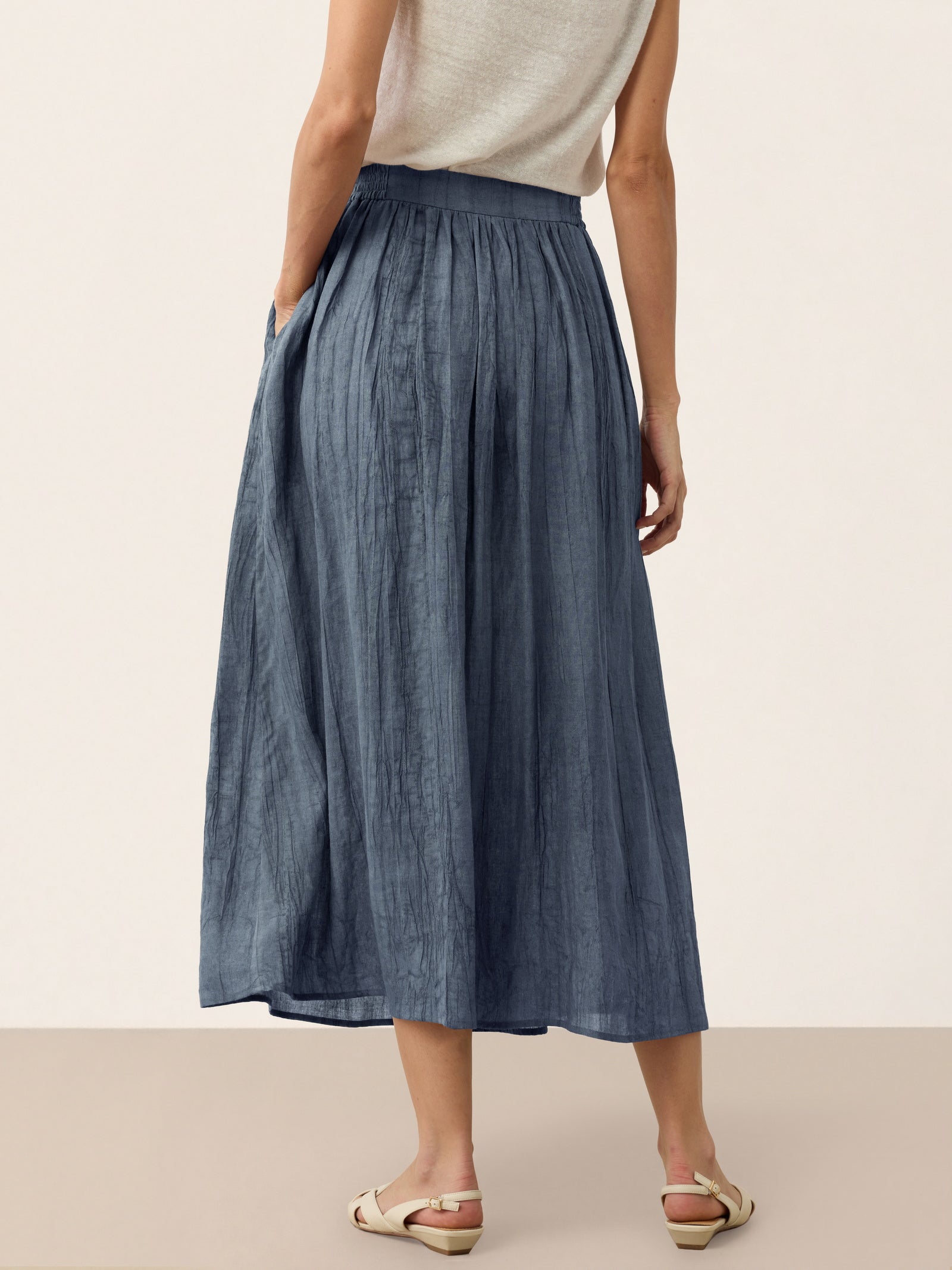 Fashionista Heaven Lyocell Pleated Skirt — Beatrix