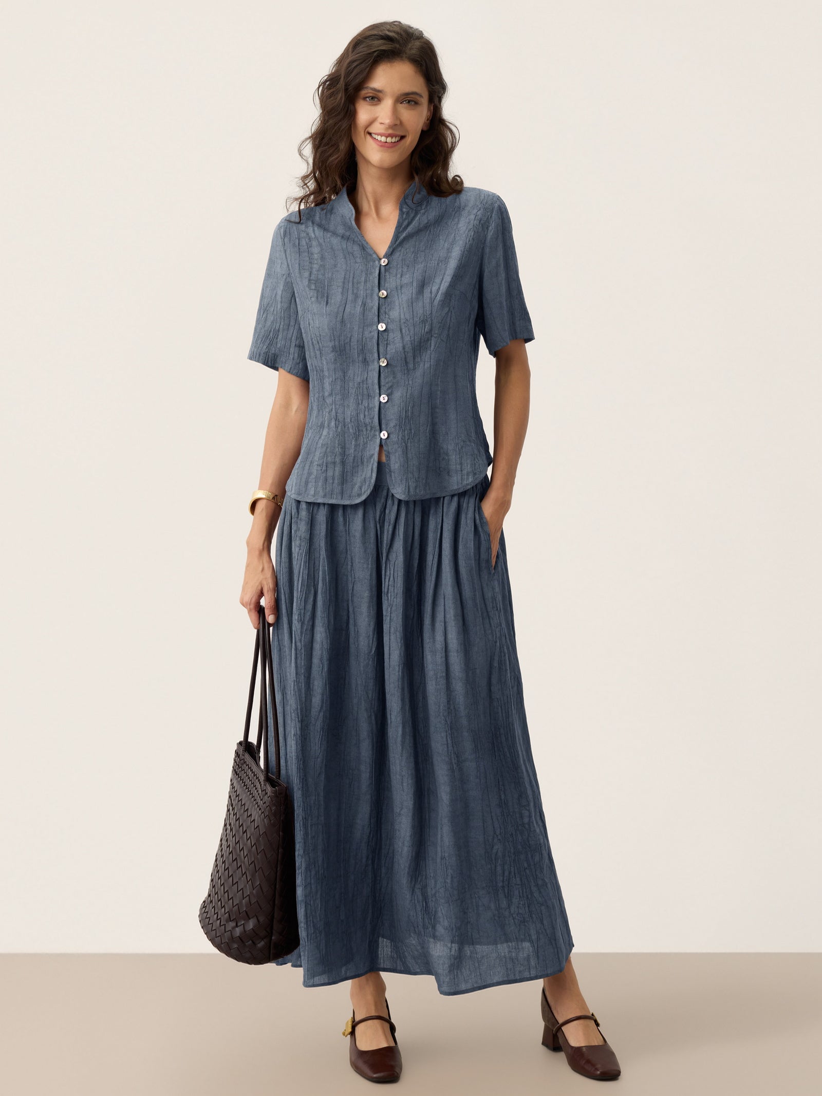 Fashionista Heaven Lyocell Pleated Skirt — Beatrix