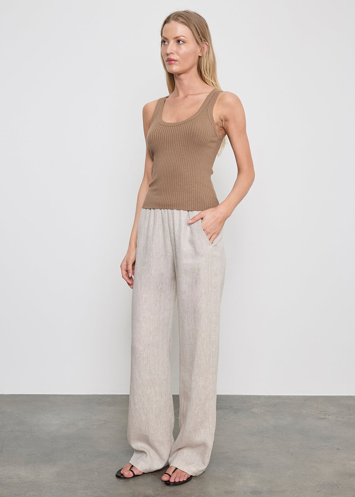Fashionista Heaven Linen Everywhere Pant — Seraphine