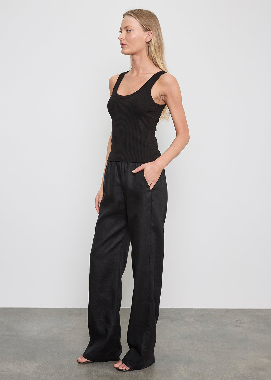 Fashionista Heaven Linen Everywhere Pant — Seraphine