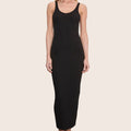 Military Rib Slim Tank Dress — Sasha
