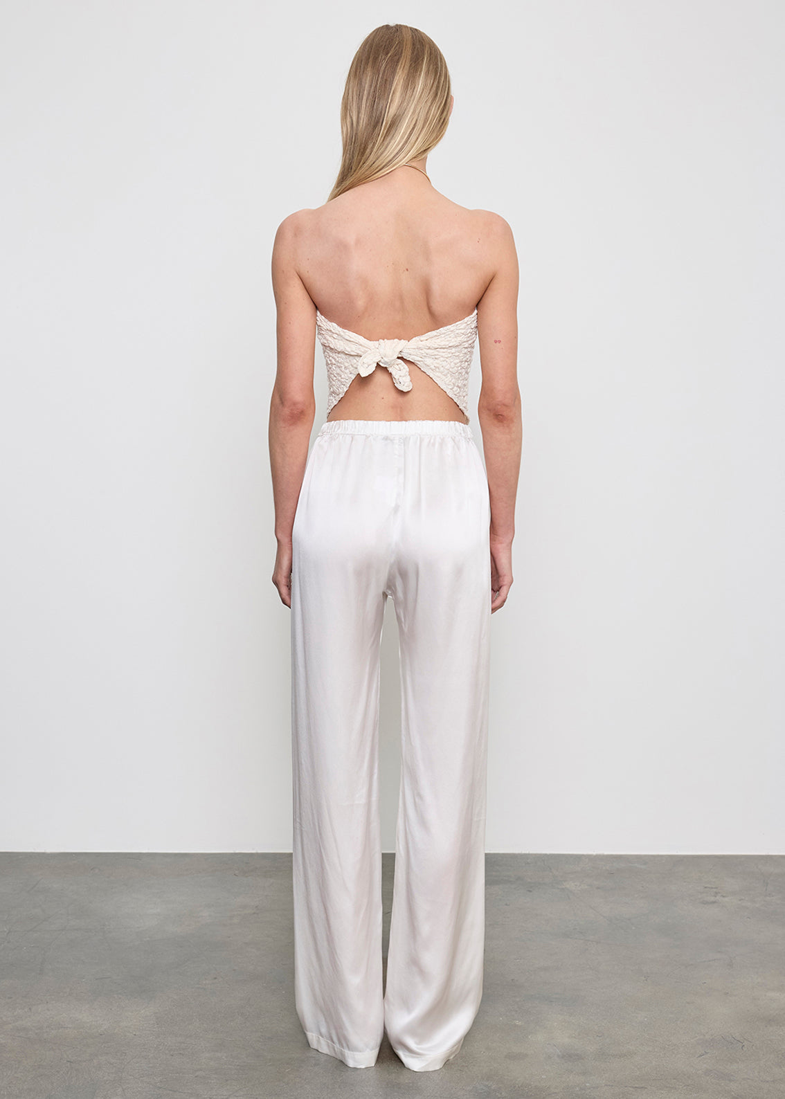 Silk Satin Everywhere Pant — Isolde