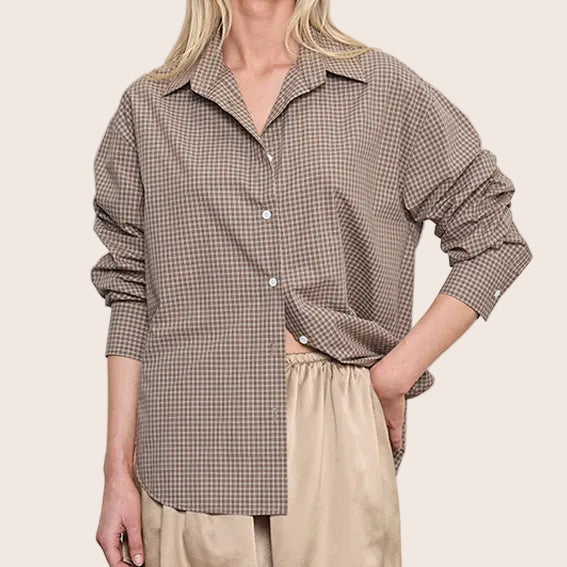 Fashionista Heaven Cotton Shirt Top — Maud