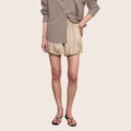 Silk Satin Mini Short — Giulia