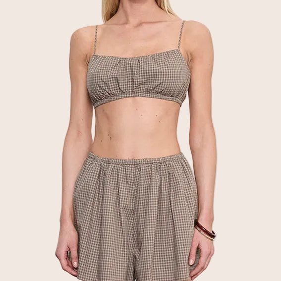 Fashionista Heaven Cotton Bralette Top — Fenna