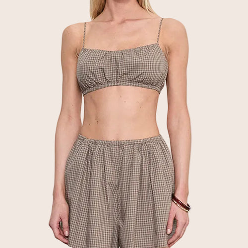 Fashionista Heaven Cotton Bralette Top — Fenna