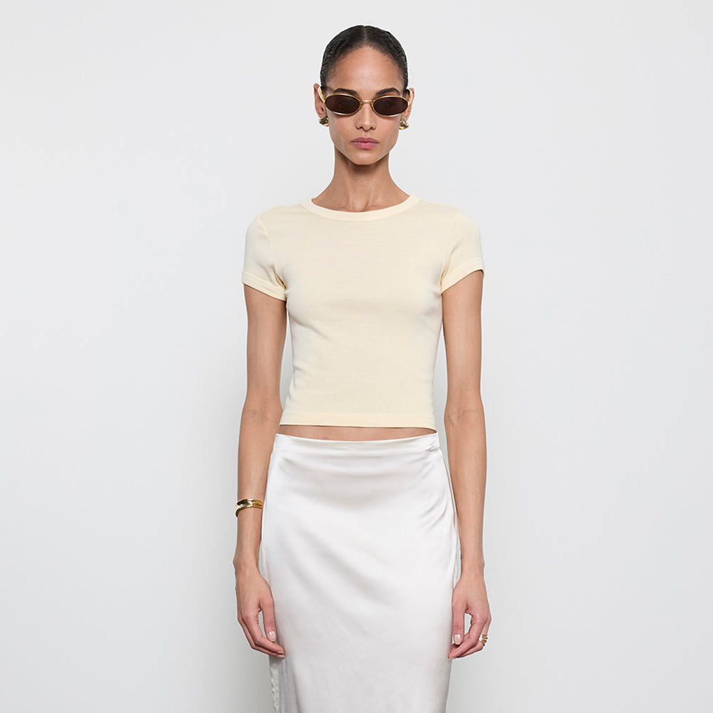 Fashionista Heaven Cotton Cropped Top — Mara