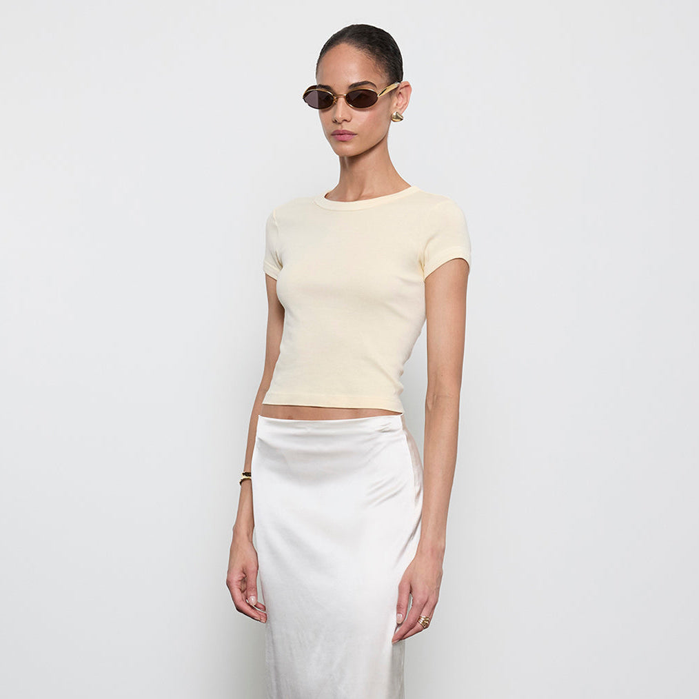Fashionista Heaven Cotton Cropped Top — Mara