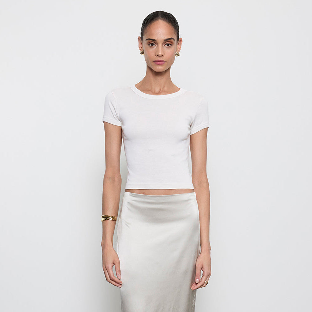 Fashionista Heaven Cotton Cropped Top — Mara