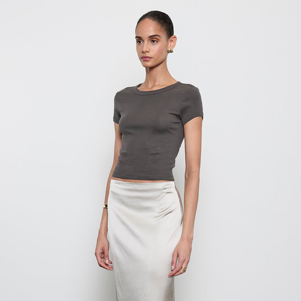 Fashionista Heaven Cotton Cropped Top — Mara