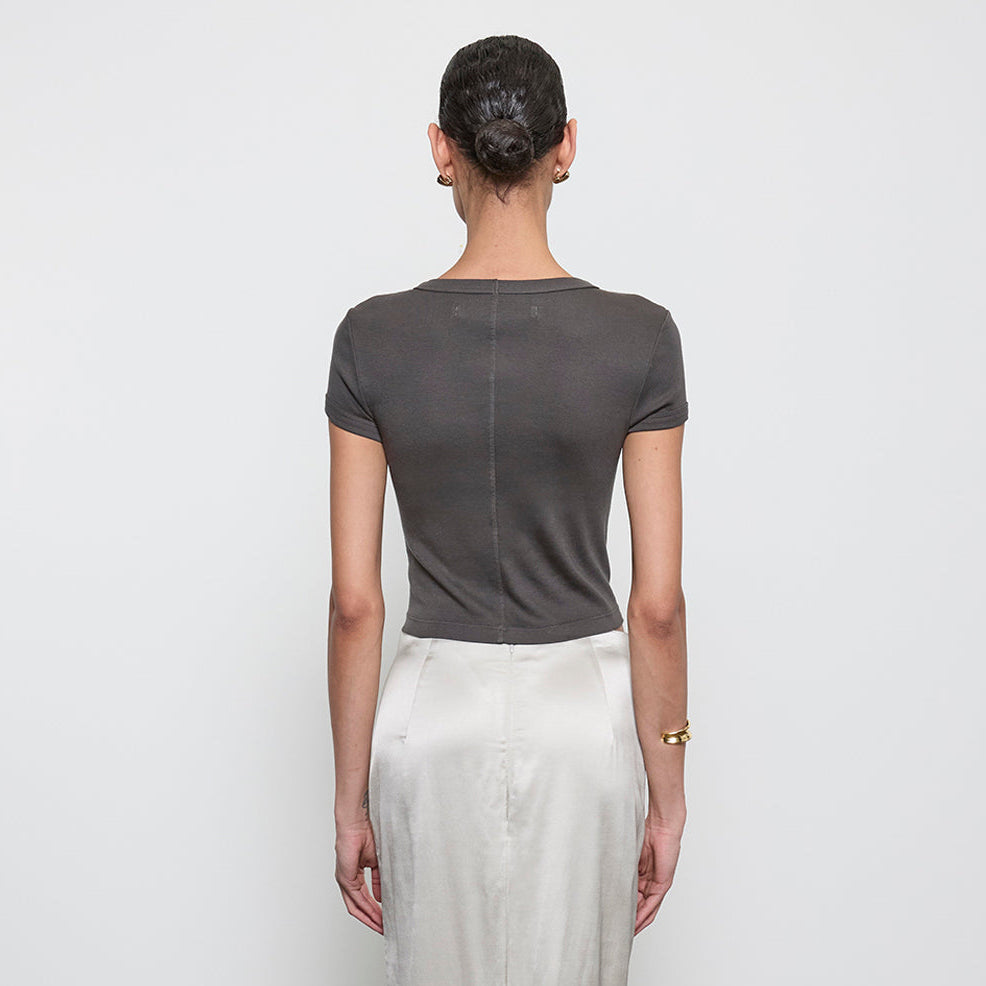 Fashionista Heaven Cotton Cropped Top — Mara