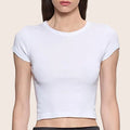 Fashionista Heaven Cotton Cropped Top — Vera