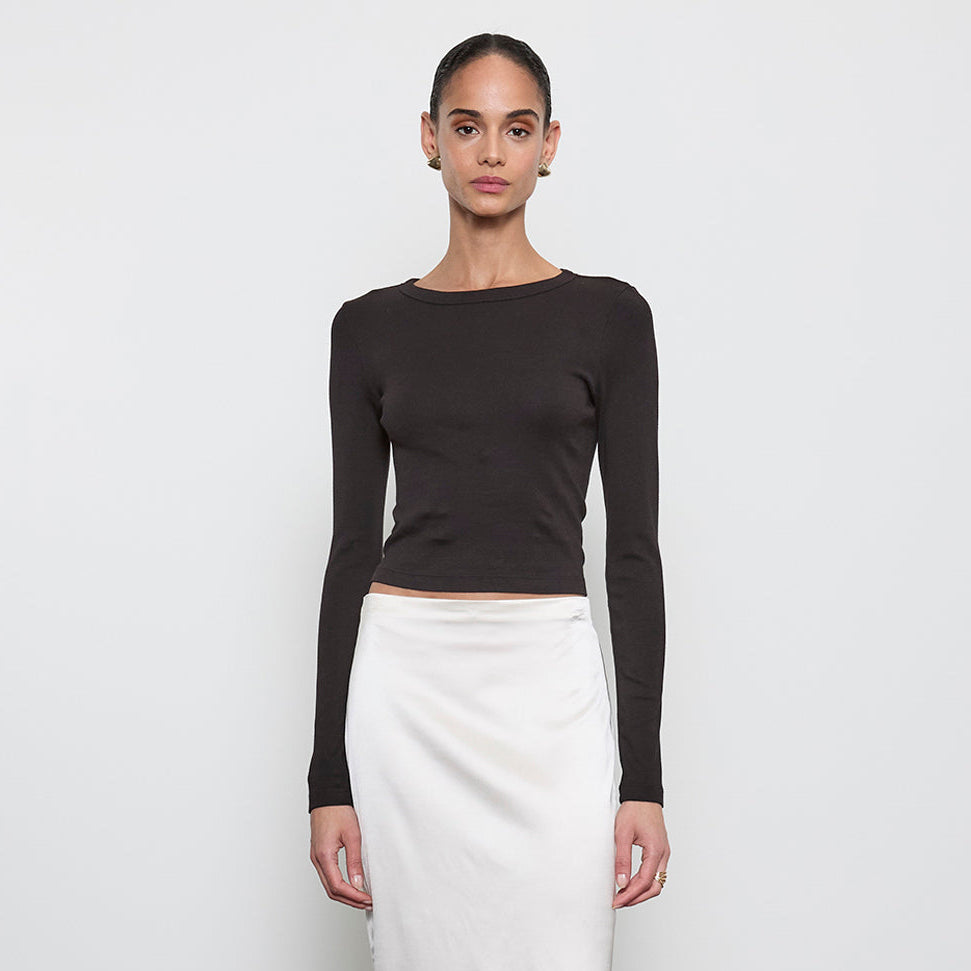 Fashionista Heaven Cotton Cropped Top — Juno