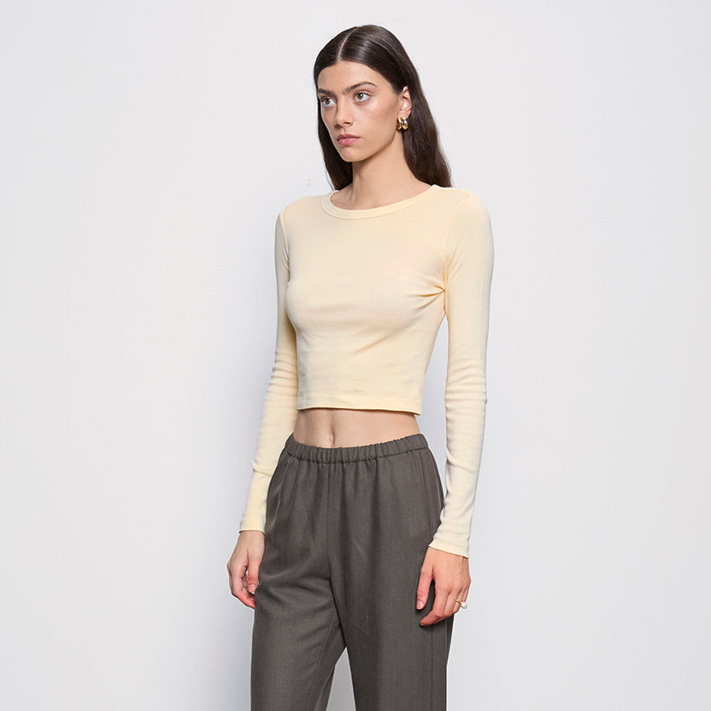Fashionista Heaven Cotton Cropped Top — Juno