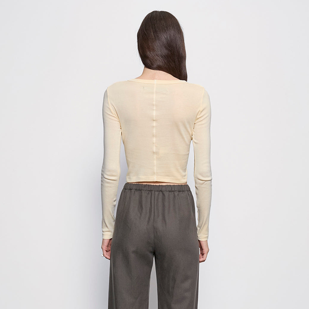 Fashionista Heaven Cotton Cropped Top — Juno