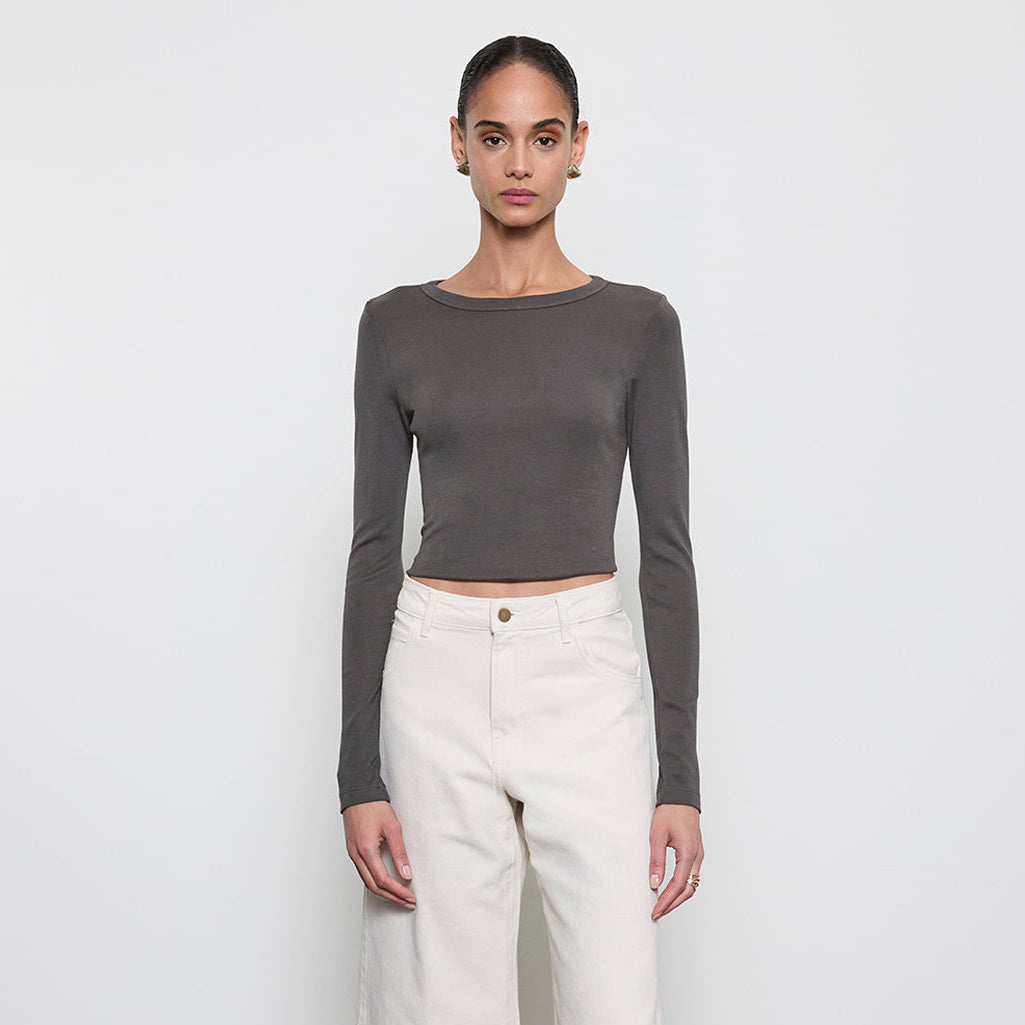 Fashionista Heaven Cotton Cropped Top — Juno