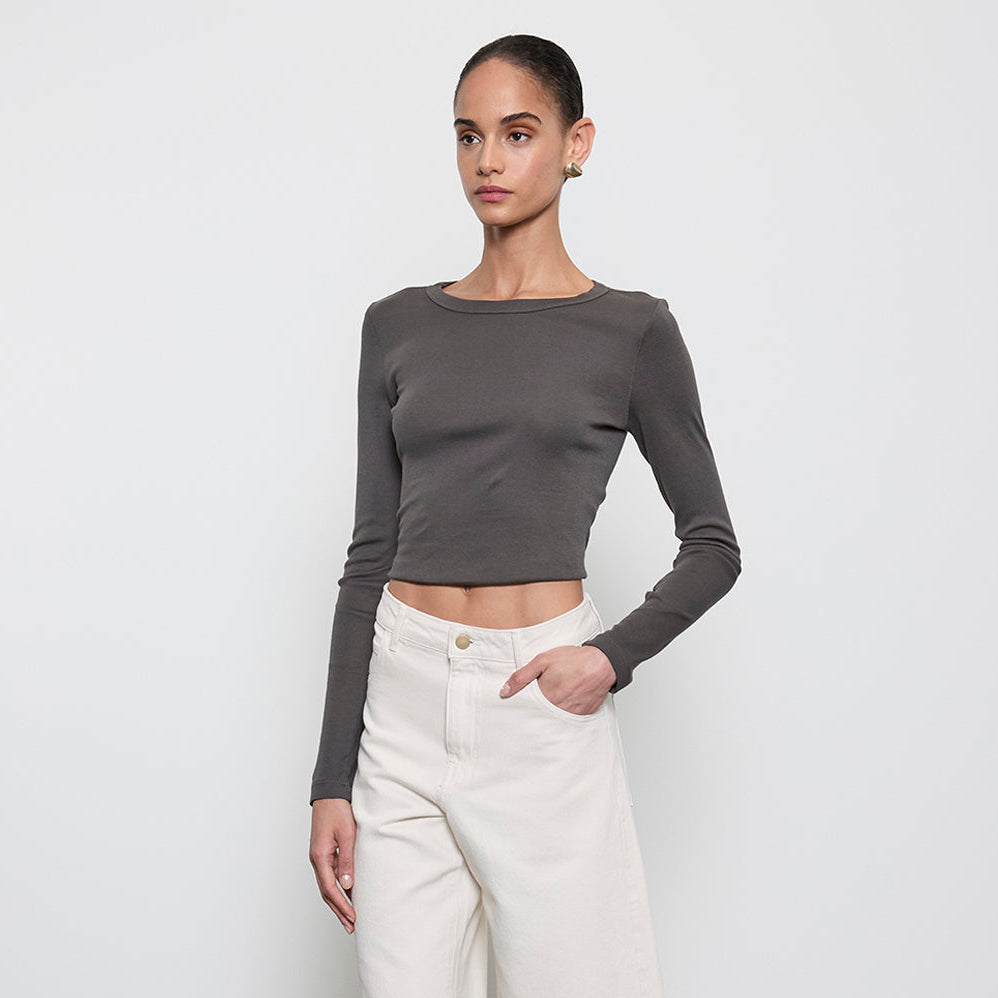 Fashionista Heaven Cotton Cropped Top — Juno