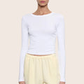 Fashionista Heaven Cotton Cropped Top — Juno