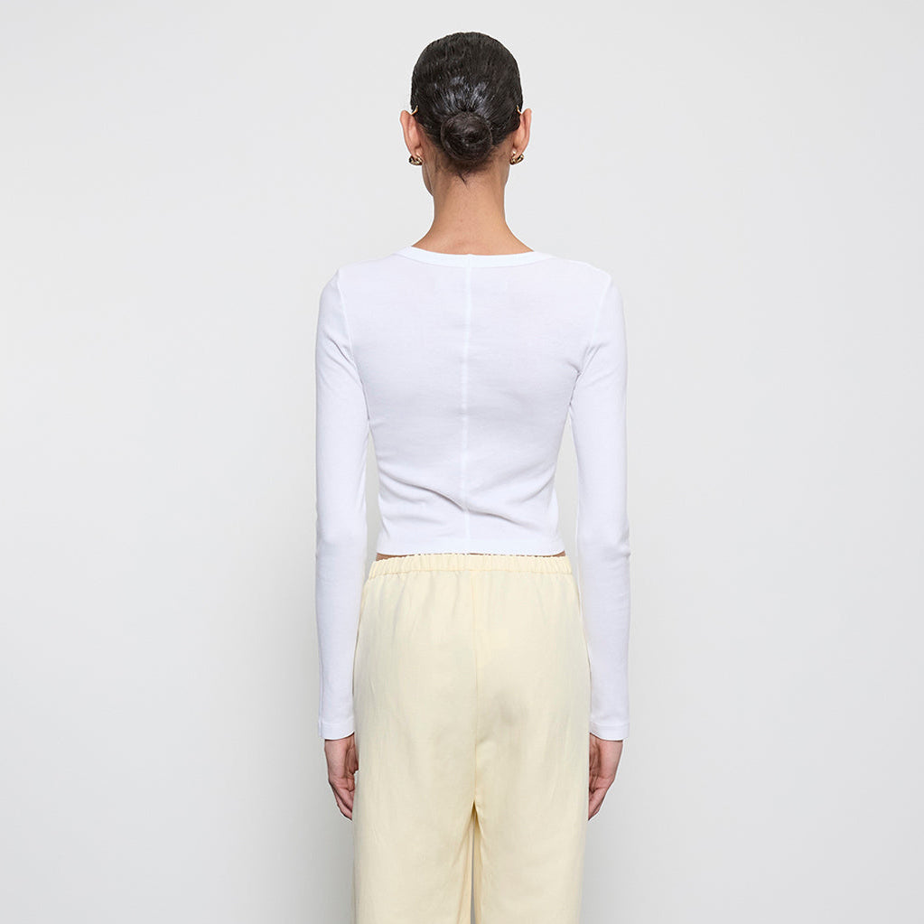 Fashionista Heaven Cotton Cropped Top — Juno