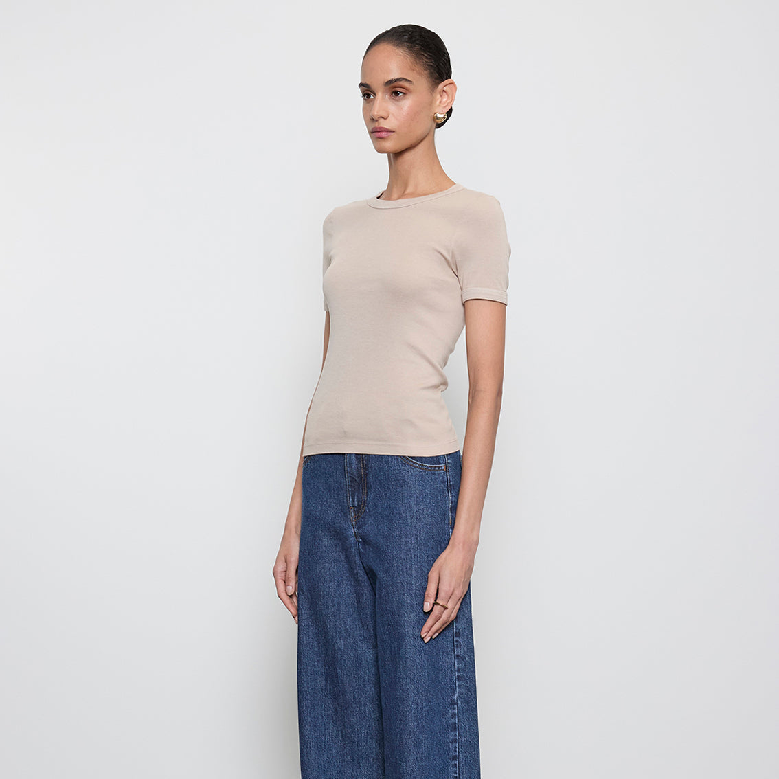 Fashionista Heaven Cotton Short Sleeve Top — Liv