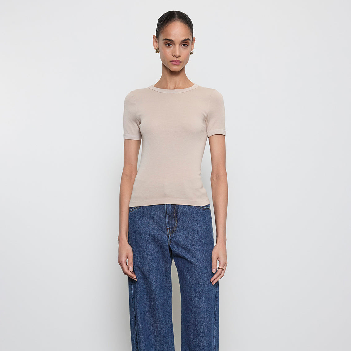 Fashionista Heaven Cotton Short Sleeve Top — Liv