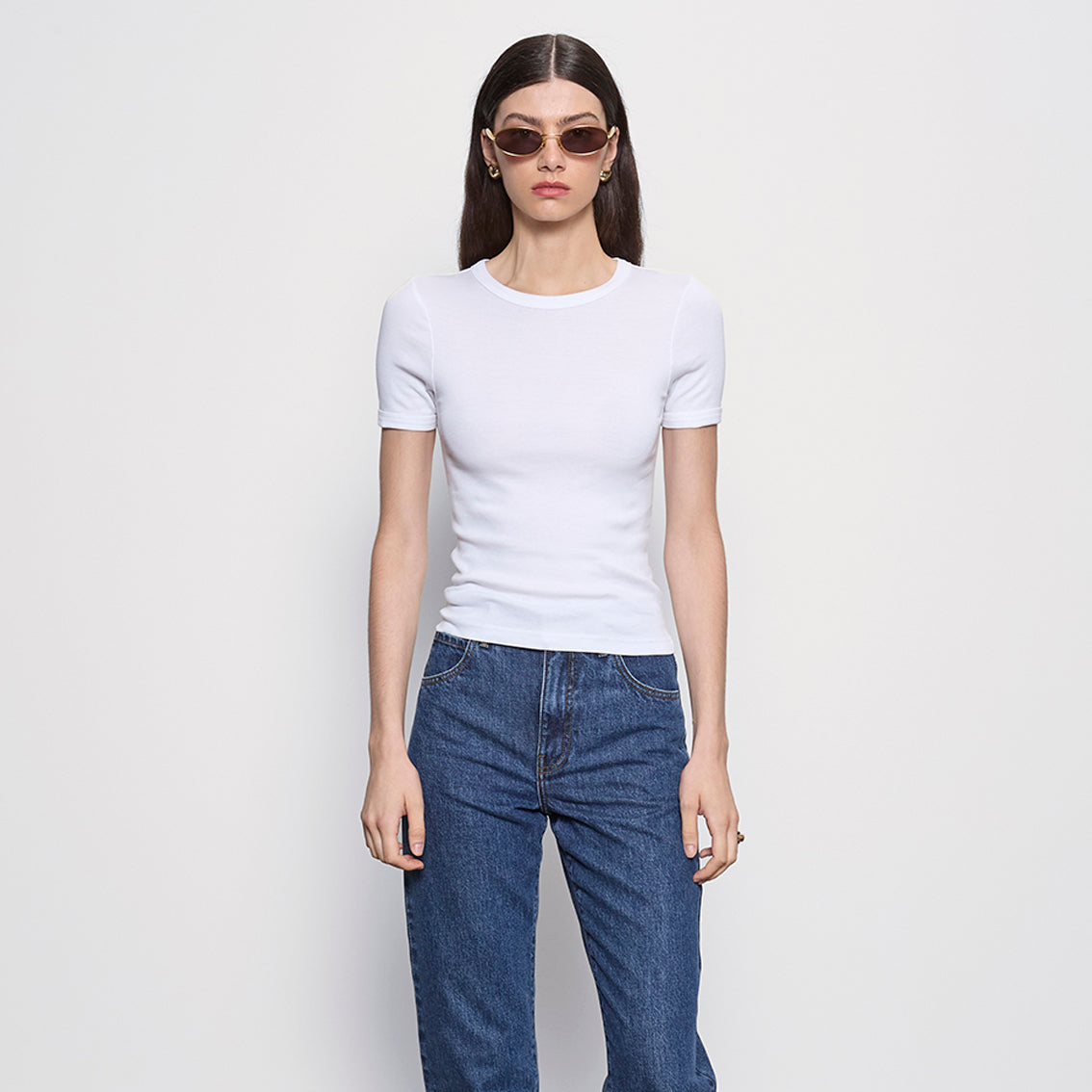 Fashionista Heaven Cotton Short Sleeve Top — Liv