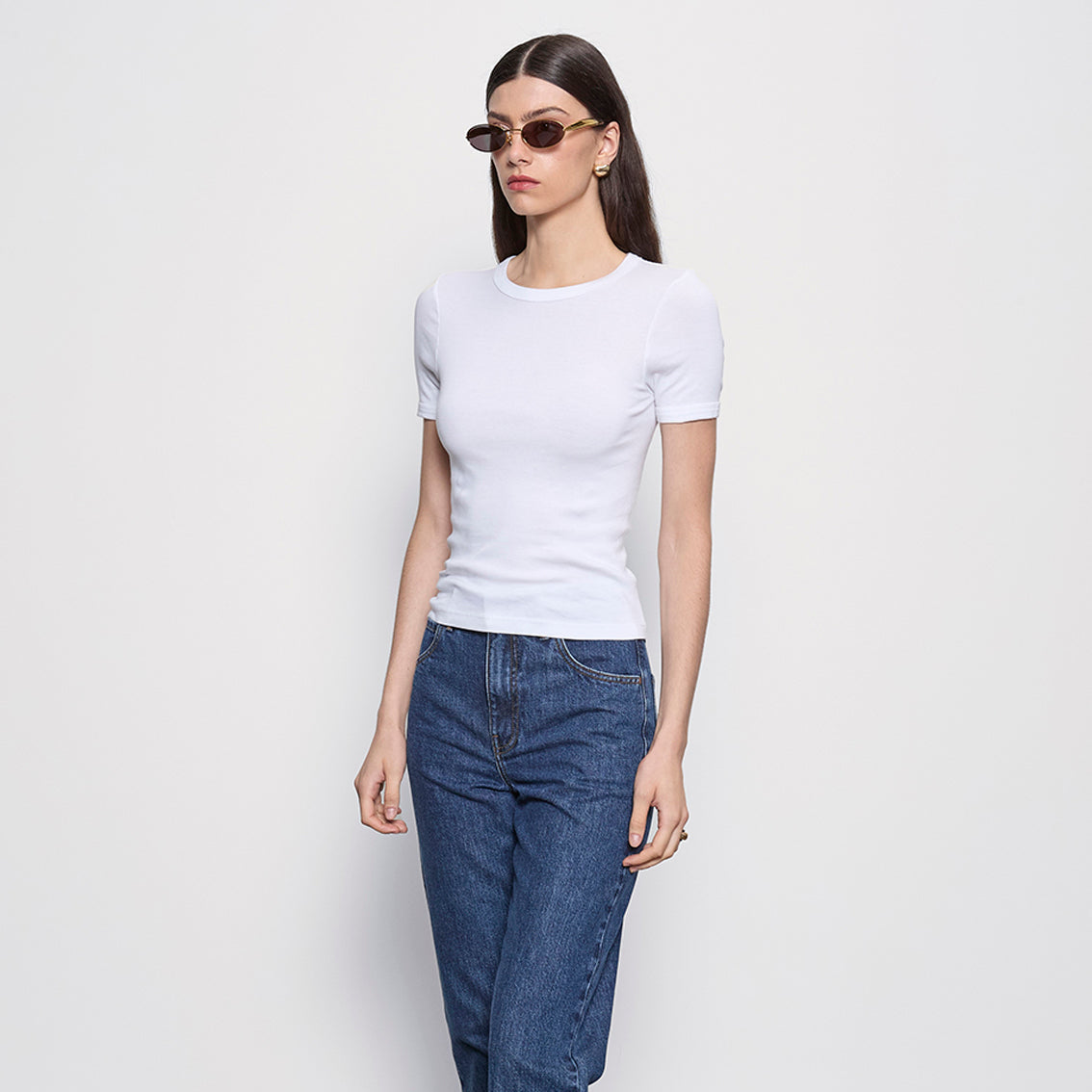 Fashionista Heaven Cotton Short Sleeve Top — Liv