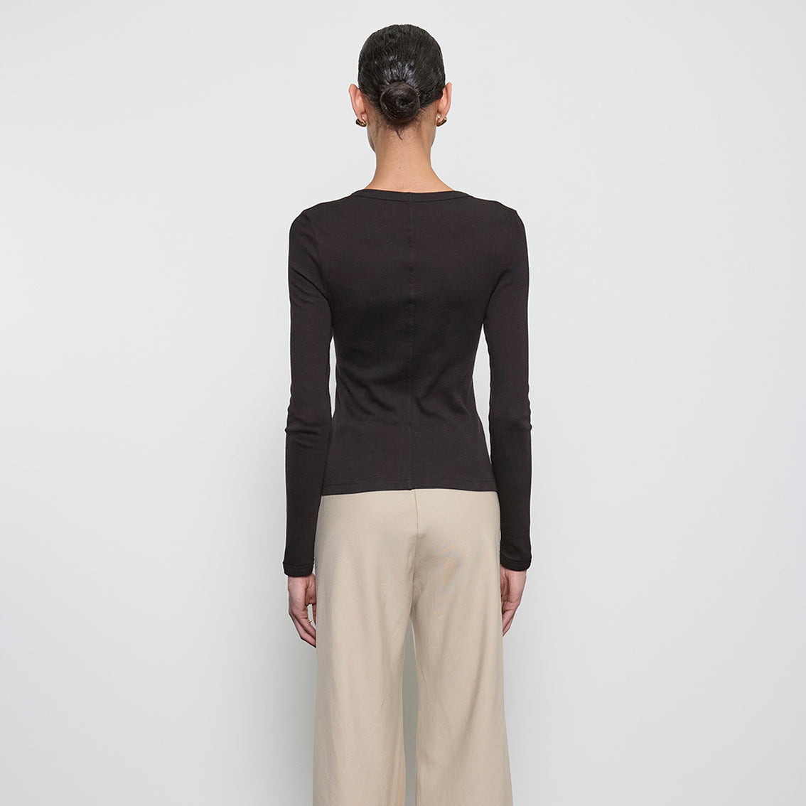 Fashionista Heaven Cotton Long Sleeve Top — Romy