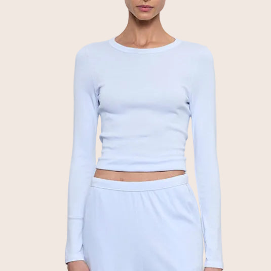 Fashionista Heaven Cotton Long Sleeve Top — Romy