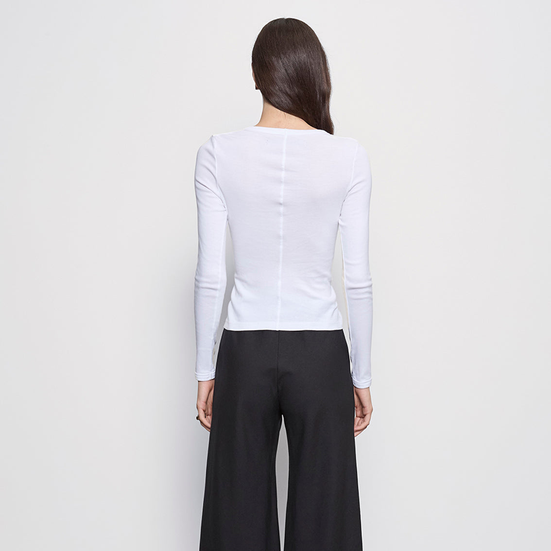 Fashionista Heaven Cotton Long Sleeve Top — Romy