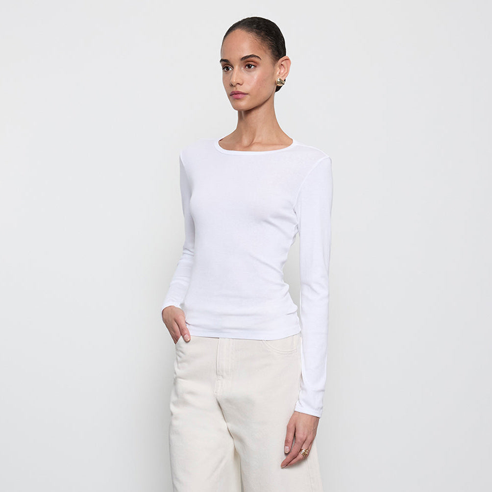 Fashionista Heaven Cotton Crew Top — Ines
