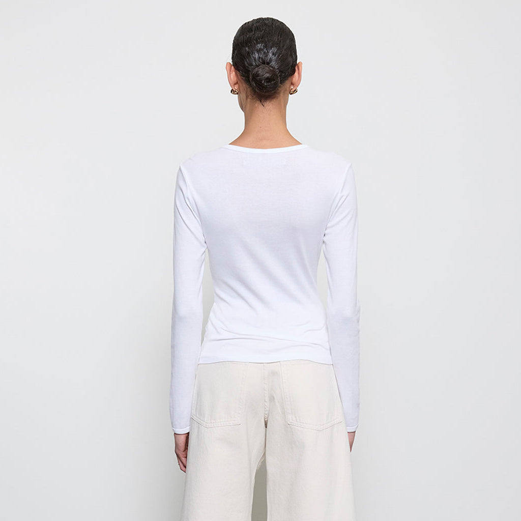 Fashionista Heaven Cotton Crew Top — Ines