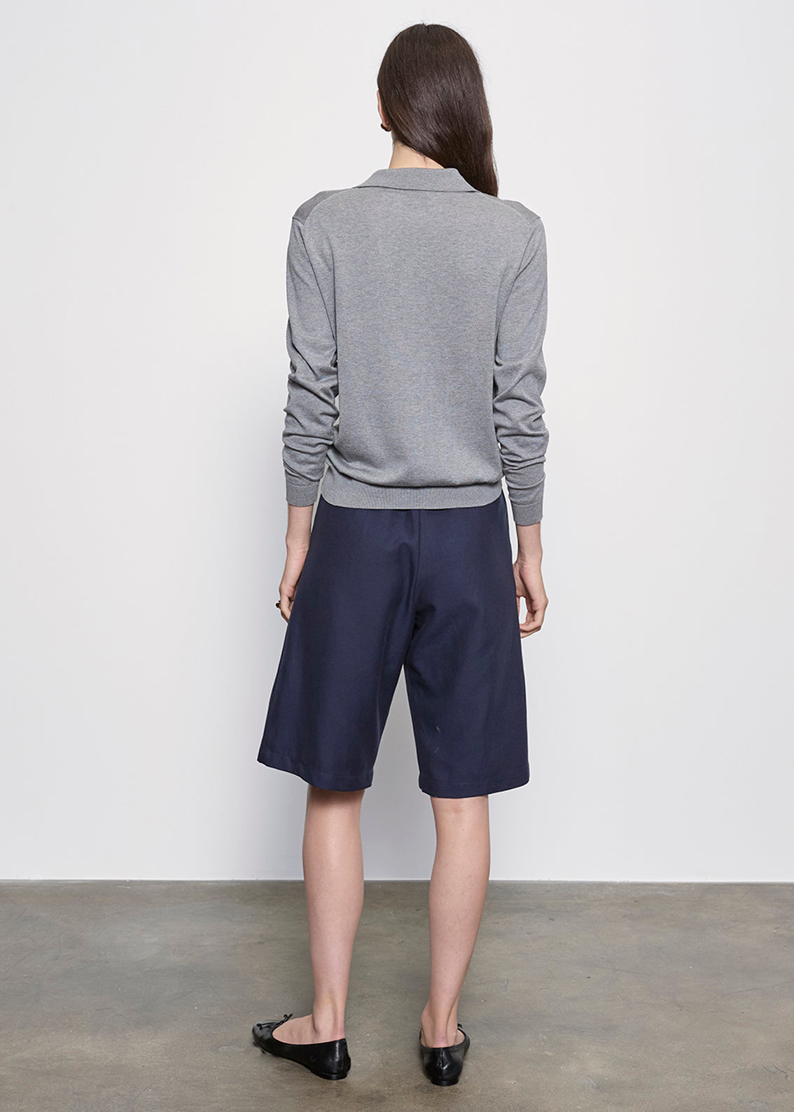 Fashionista Heaven Twill Bermuda Short — Rosalind