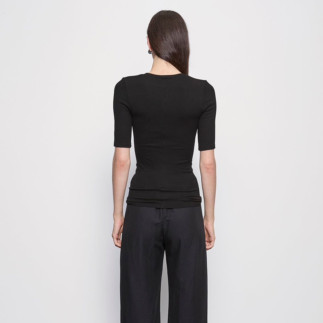 Fashionista Heaven Silk Crew Top — Soraya