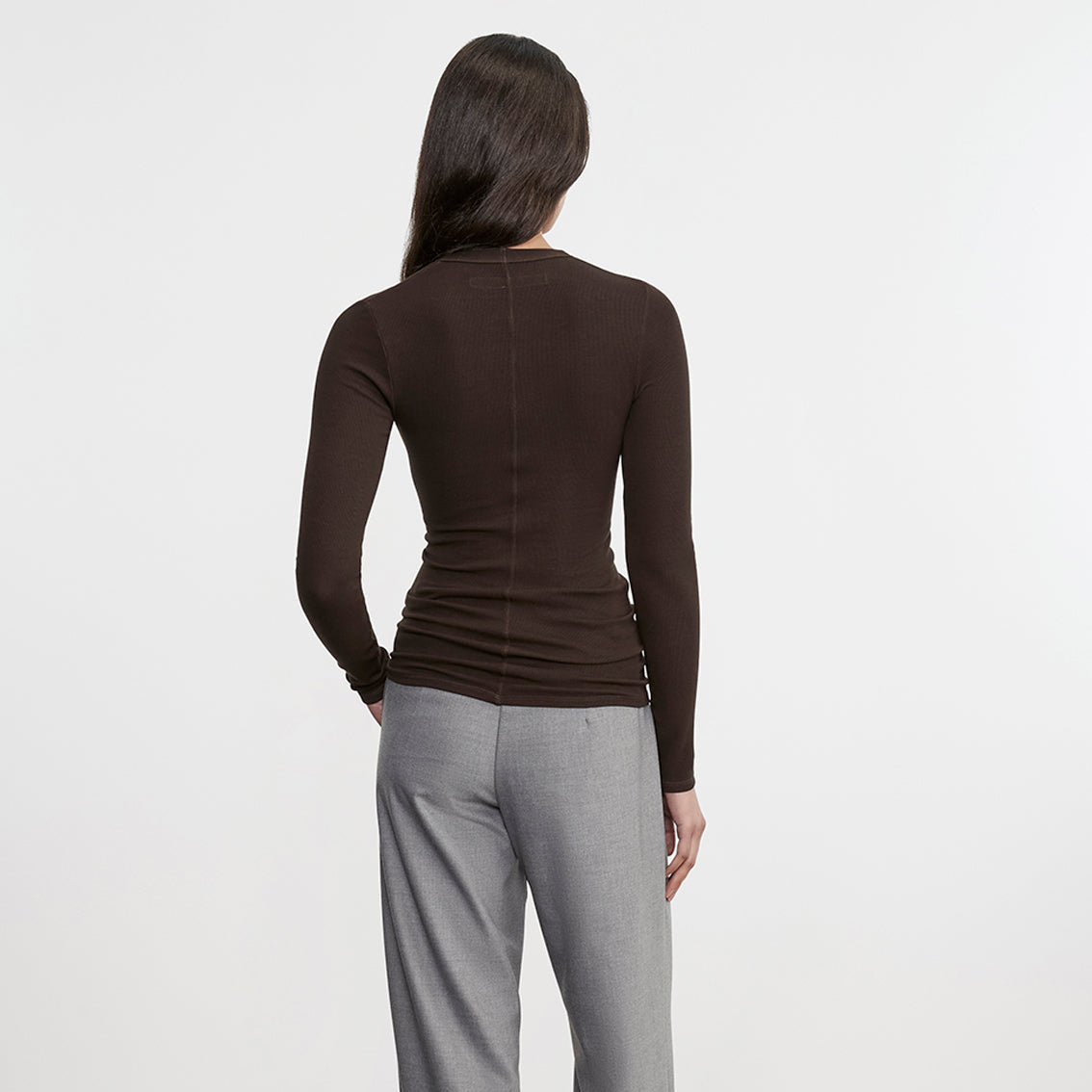 Fashionista Heaven Silk Long Sleeve Top — Maya