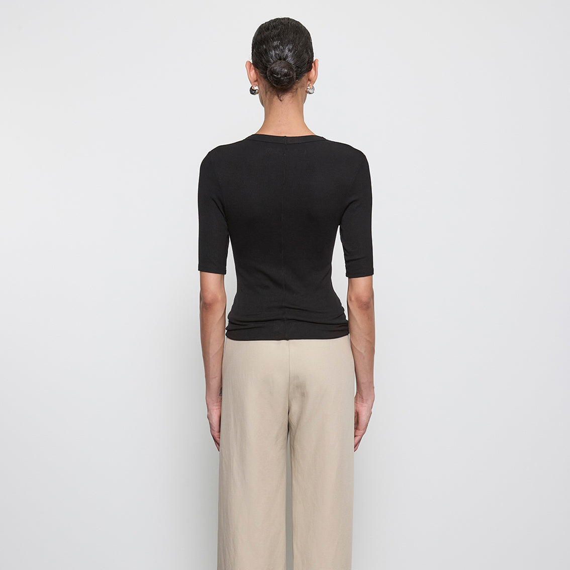 Fashionista Heaven Silk Half Sleeve Top — Lieke