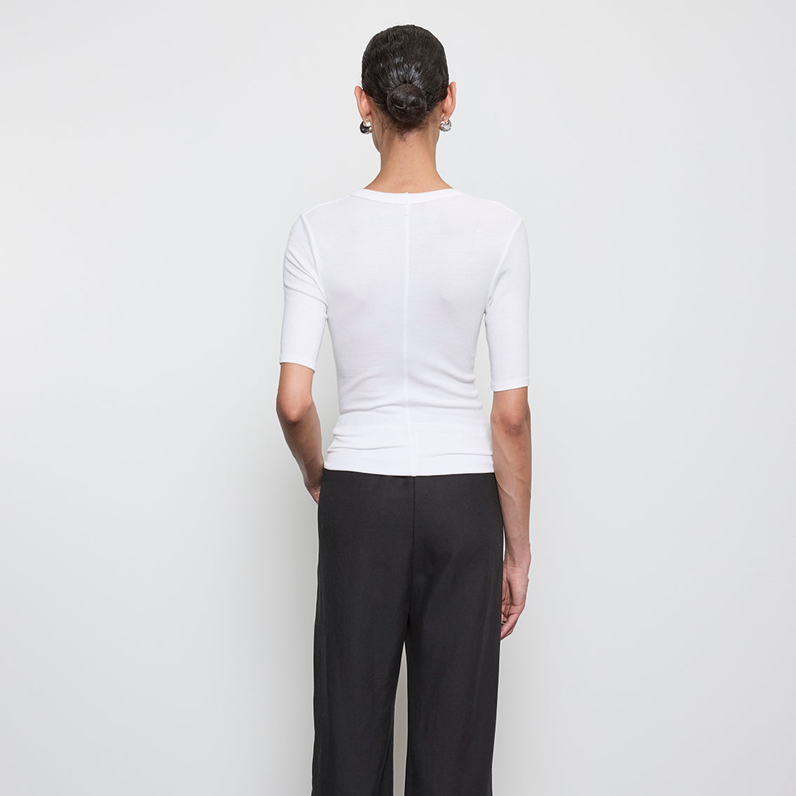 Fashionista Heaven Silk Half Sleeve Top — Lieke