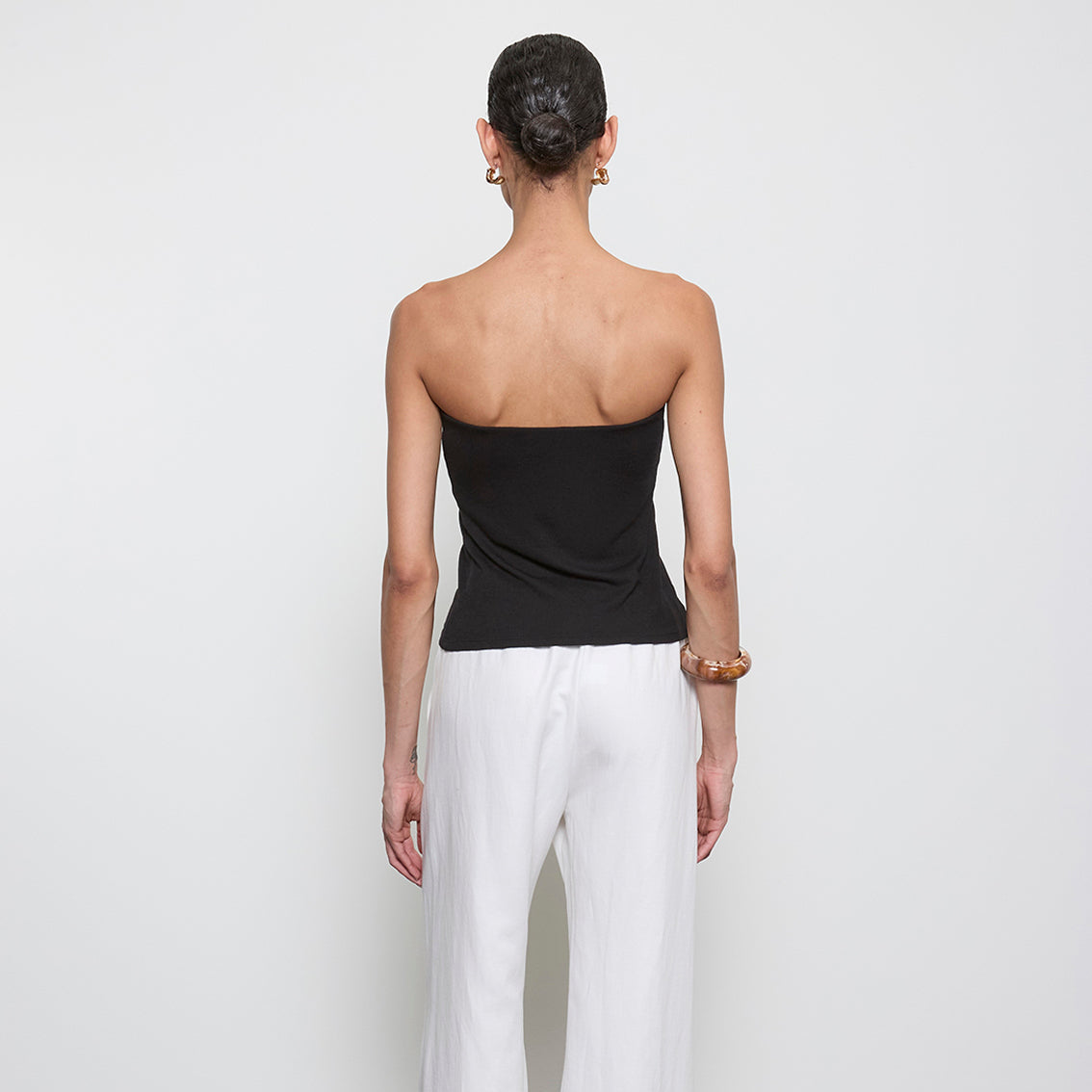 Fashionista Heaven Silk Tube Top — Sara