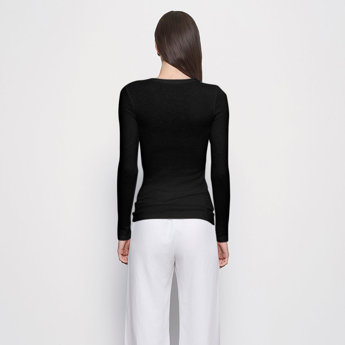 Fashionista Heaven Knit Crew Top — Robin
