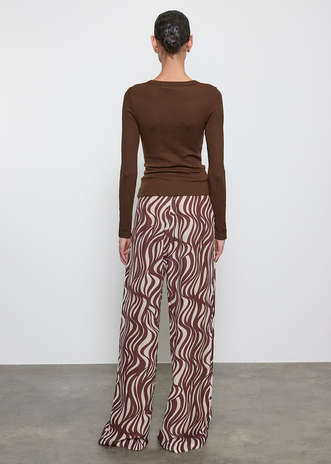 Fashionista Heaven Wave Print Resort Pant — Ottilie