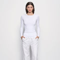 Fashionista Heaven Knit Crew Top — Robin