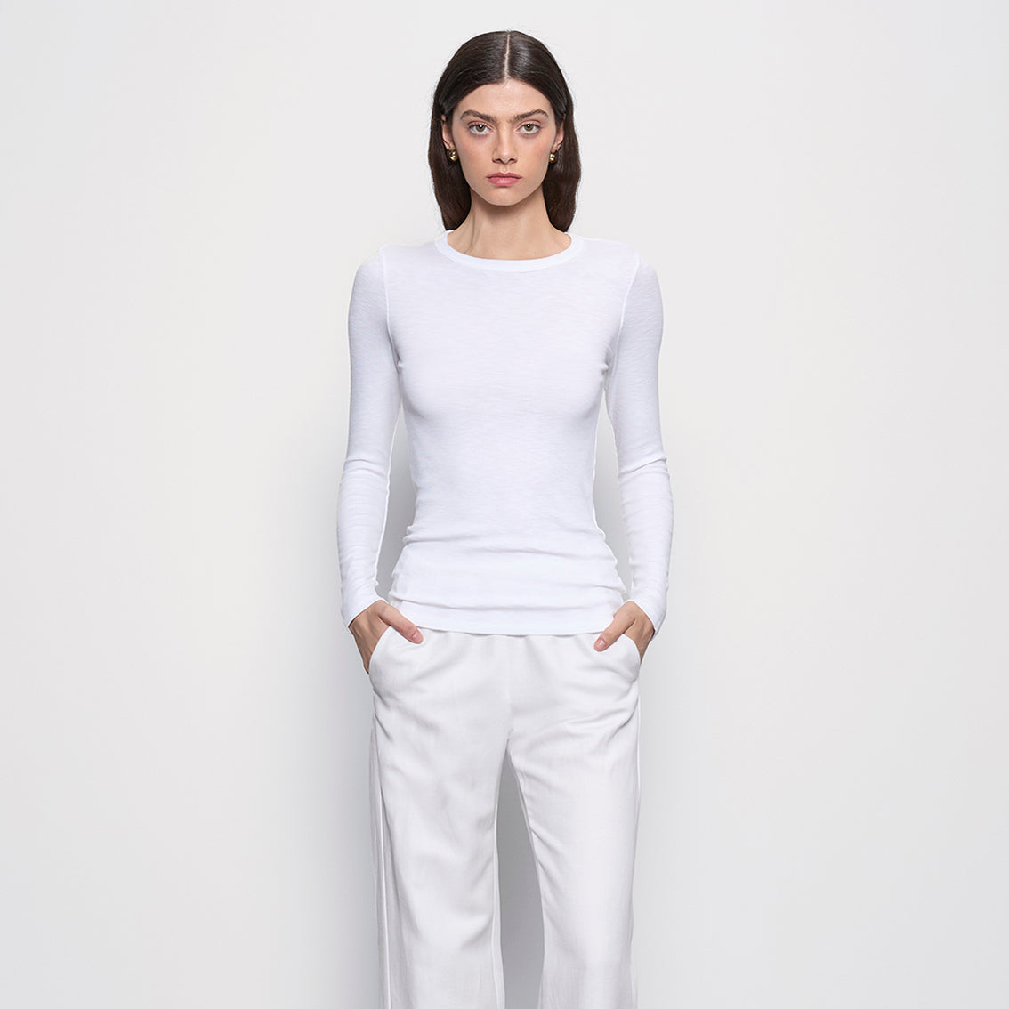 Fashionista Heaven Knit Crew Top — Robin