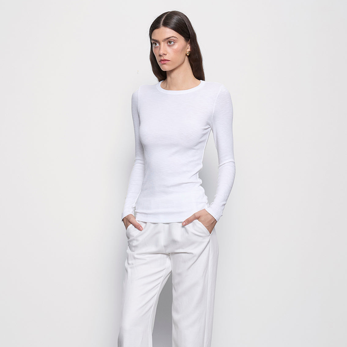Fashionista Heaven Knit Crew Top — Robin