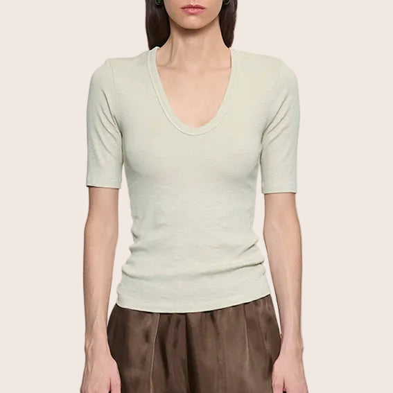 Fashionista Heaven Knit Half Sleeve Top — Tessa