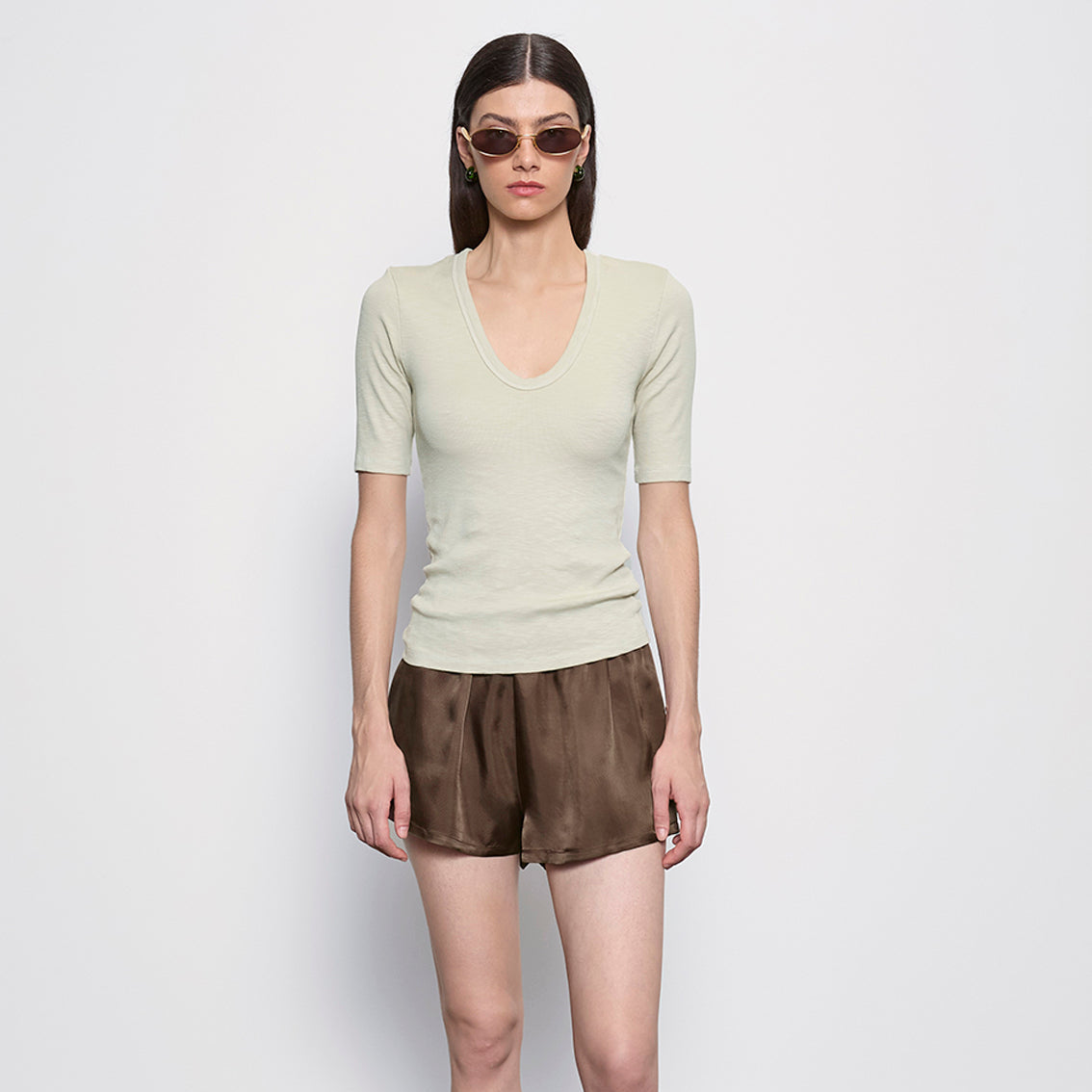 Fashionista Heaven Knit Half Sleeve Top — Tessa