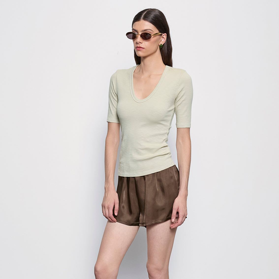 Fashionista Heaven Knit Half Sleeve Top — Tessa
