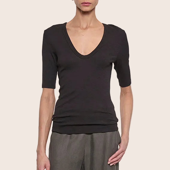 Fashionista Heaven Knit Half Sleeve Top — Tessa